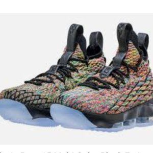 LeBron XV “Fruity Pebbles Basketball Shoes